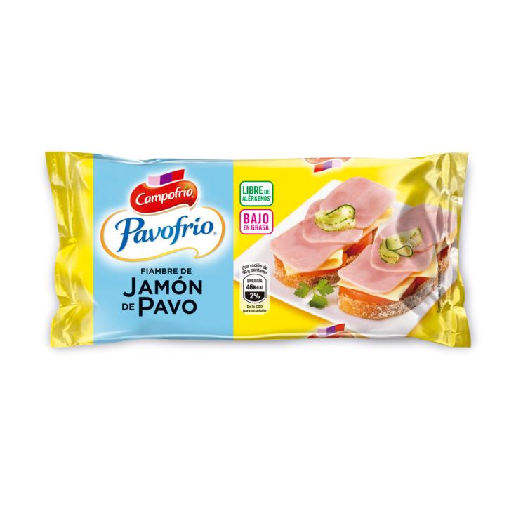 JAMÓN PAVO BAJO GRASAS PAVOFRIO CAMPOFRIO 380G