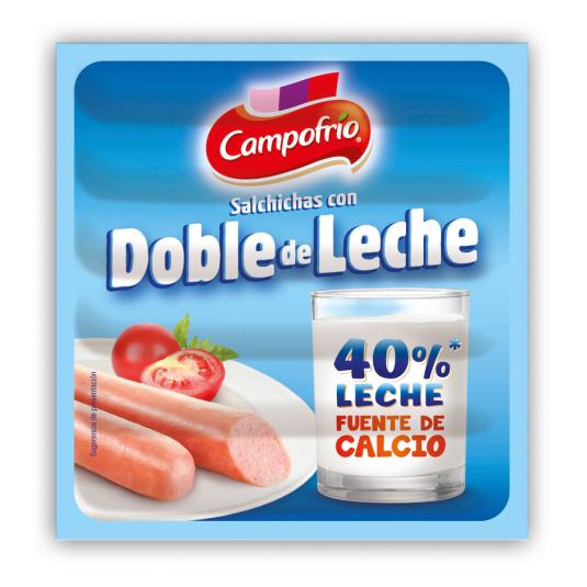 SALCHICHA DOBLE LECHE CAMPOFRIO 140G