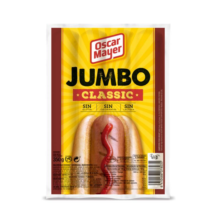 SALCHICHA CLASSIC JUMBO OSCAR MAYER 350G