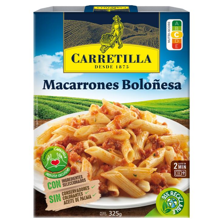 MACARRÓN A LA BOLOÑESA CARRETILLA 325G