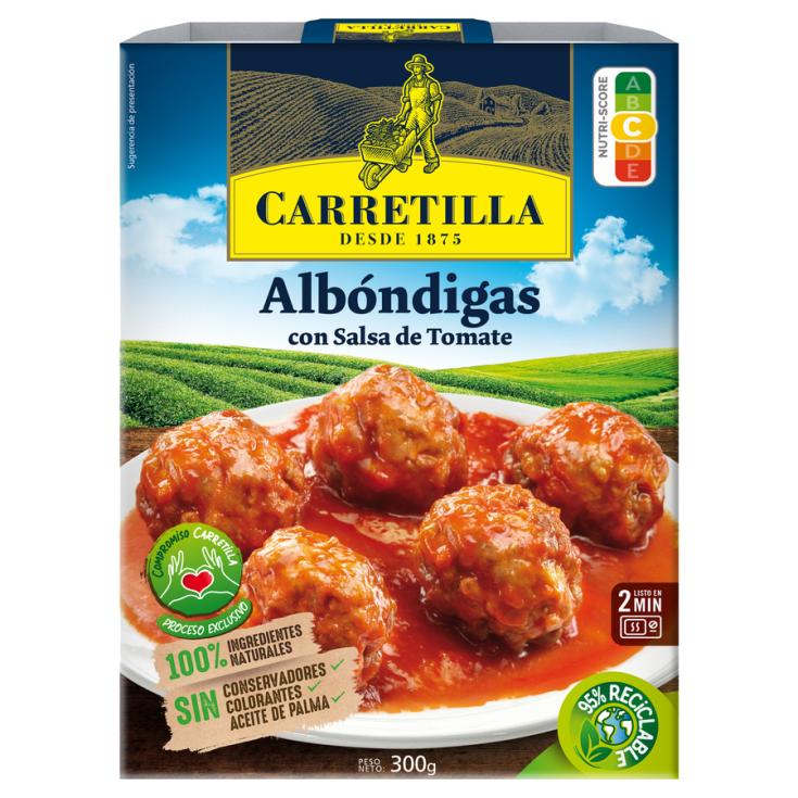 ALBÓNDIGA C/ SALSA DE TOMATE CARRETILLA 300G