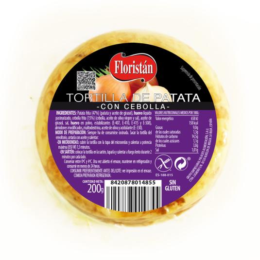 TORTILLA C/CEBOLLA PALACIOS 200G