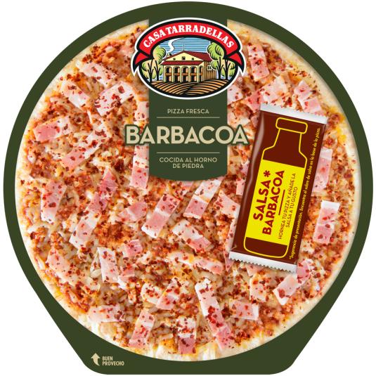 PIZZA FRESCA BARBACOA CASA TARRADELLAS 440G