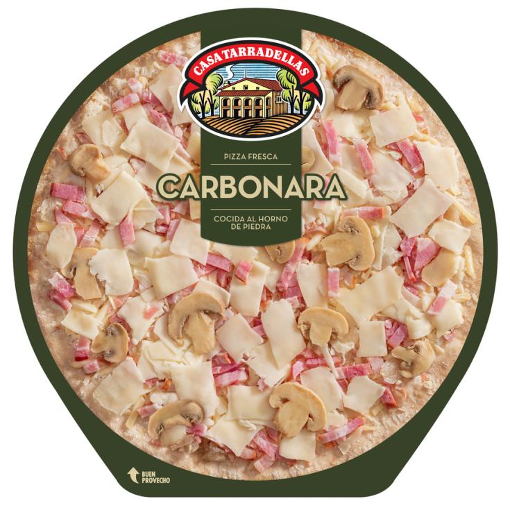 PIZZA FRESCA  CARBONARA CASA TARRADELLAS 400G