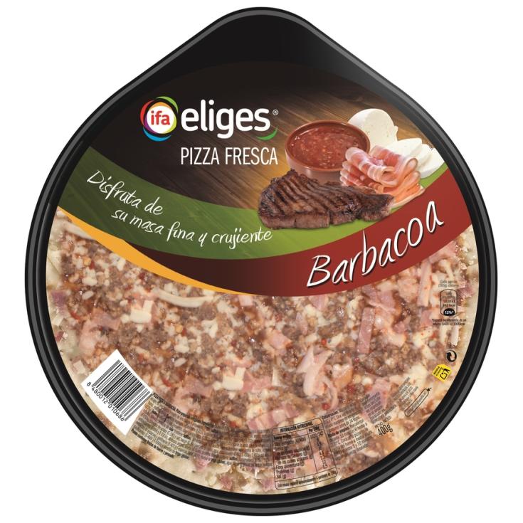 PIZZA FRESCA BARBACOA IFA ELIGES 400G