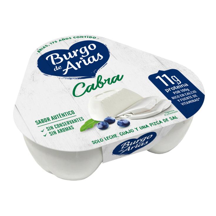 QUESO FRESCO MINI DE CABRA BURGO DE ARIAS P3 70G/U