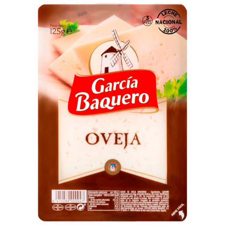 QUESO OVEJA LONCHA GARCÍA BAQUERO 125G