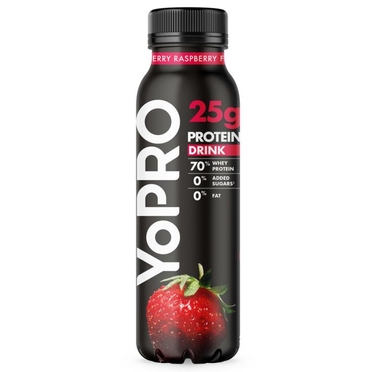 YOGUR LIQUIDO FRESA FRAMBUESA YOPRO DANONE 300G