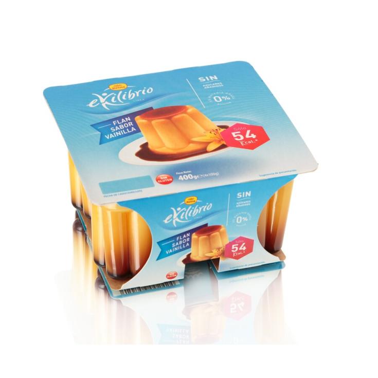 FLAN VAINILLA 0%MG S/GLUTEN S/AZU REINA P4 125G/U