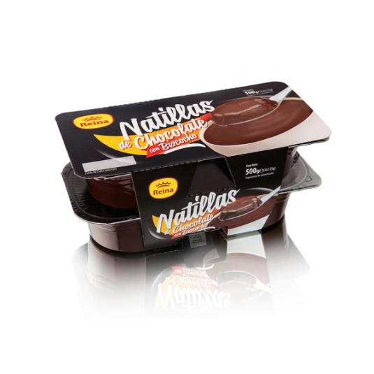 NATILLA CHOCOLATE/BIZCOCHO REINA P4 125G/U