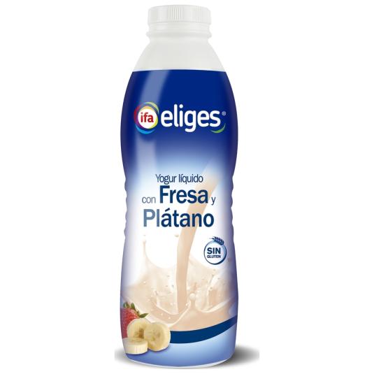 YOGUR LIQUIDO FRES/PLAT IFA ELIGES 1L