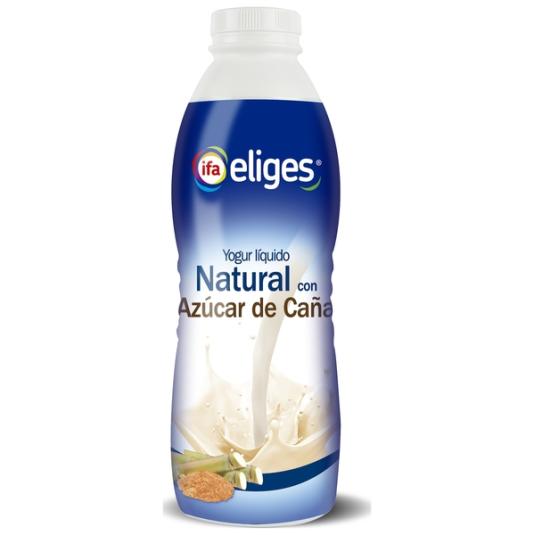 YOGUR LIQUIDO NATURAL AZUCARADO IFA ELIGES 1L