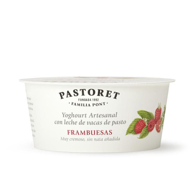 YOGUR CON FRAMBUESAS PASTORET 125G