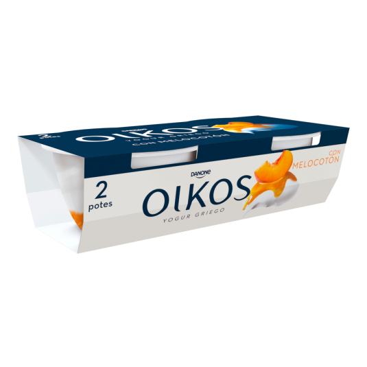 YOGUR GRIEGO MELOCOTON OIKOS P2 110ML/U