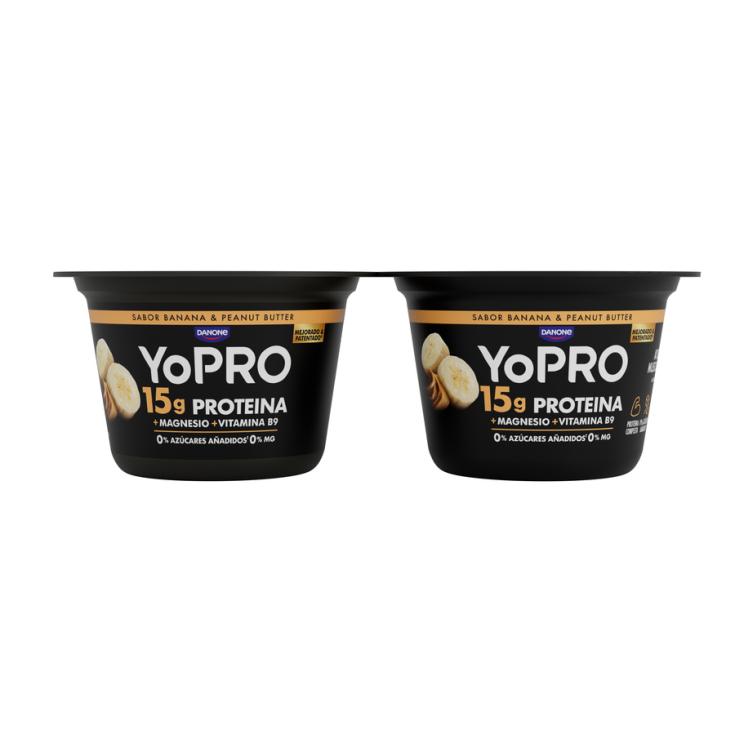 BATIDO BANANA PEANUT BUTTER C/PROTEINAS YOPRO 160G/U