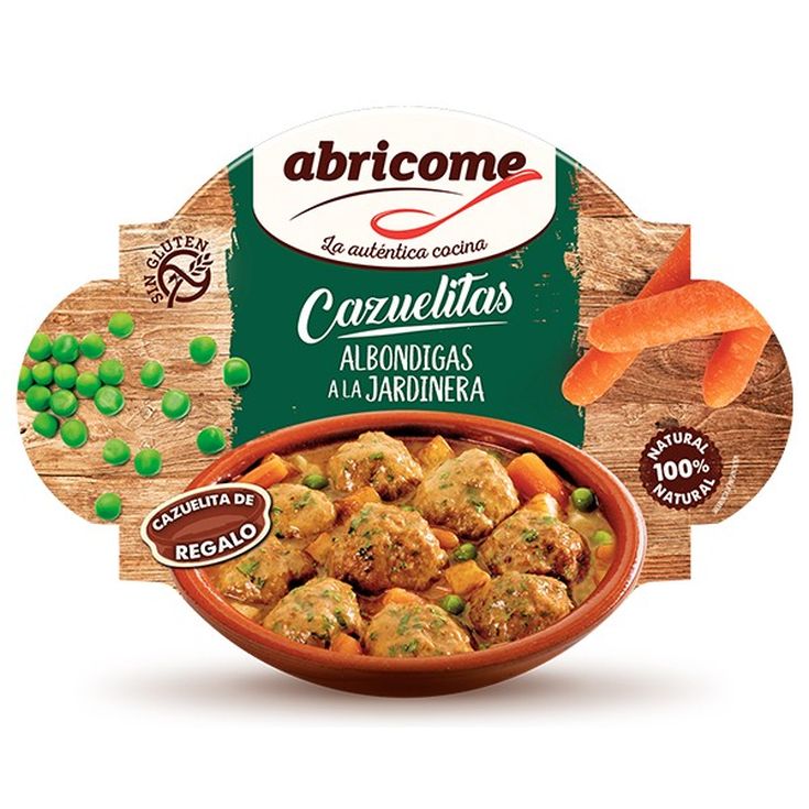 ALBONDIGAS A LA JARDINERA CAZUELA ABRICOME 415G