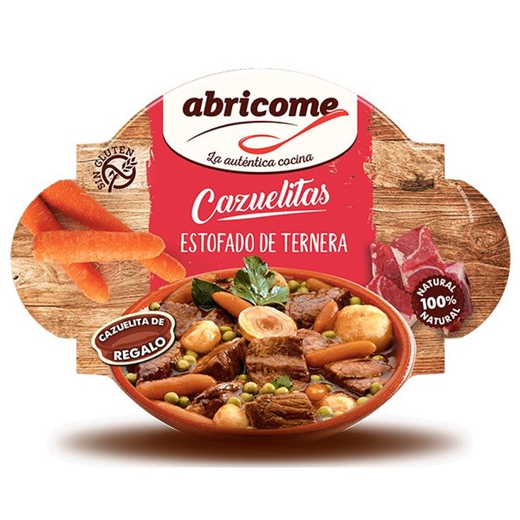 ESTOFADO TERNERA CAZUELA ABRICOME 415G