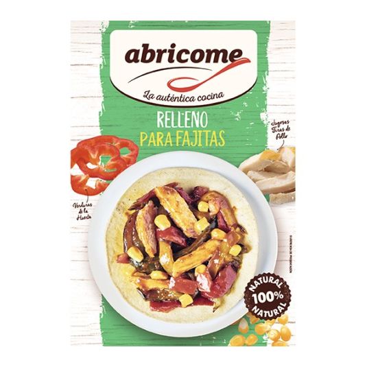 RELLENO FAJITAS BANDEJA ABRICOME 250G