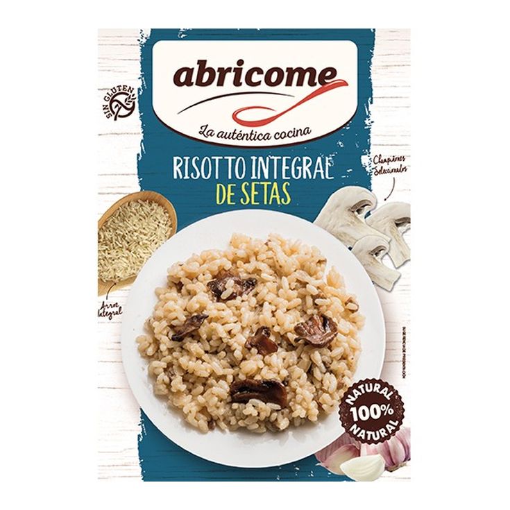 RISOTTO INTEGRAL DE SETAS ABRICOME 250G