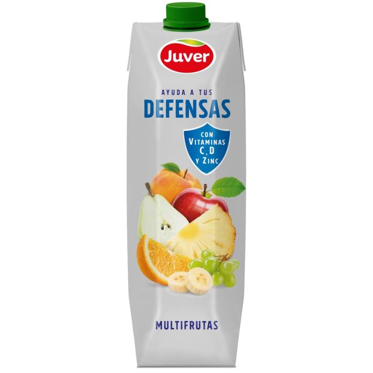 ZUMO DEFENSAS MULTIFRUTAS JUVER 1L