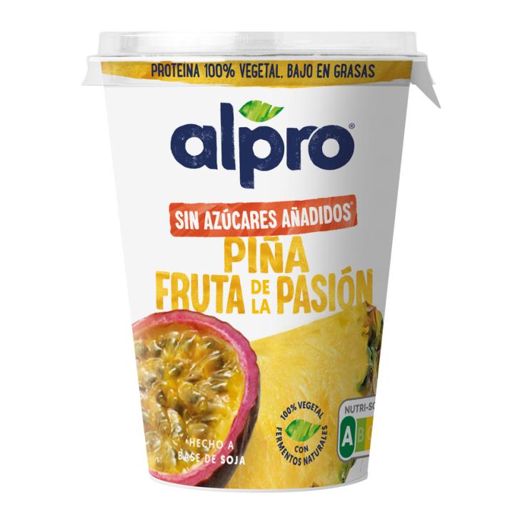 YOGUR SOJA PIÑA CON MENOS AZUC ALPRO 400G