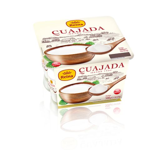 CUAJADA NATURAL REINA P4 125G/U