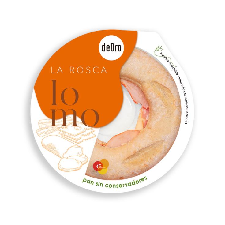 ROSCA RUSTICA LOMO/BACON/QUESO DEORO 480G