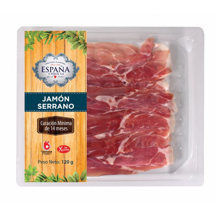 JAMON RESERVA EN LONCHAS ESPAÑA 120G