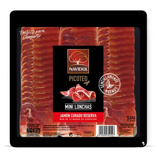 JAMON CURADO RESERVA NAVIDUL 70G