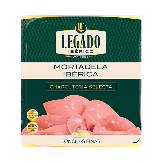 Mortadela iberica corte fresco Legado 150g