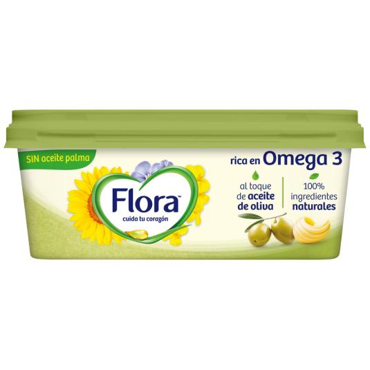 MARGARINA OLIVA TARRINA FLORA 225G