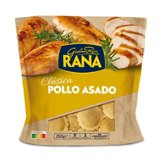 RAVIOLI POLLO ASADO RANA 250G