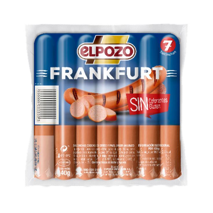 SALCHICHA FRANKFURT EL POZO 140G