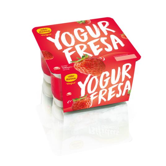 YOGUR FRESA REINA 4X125G