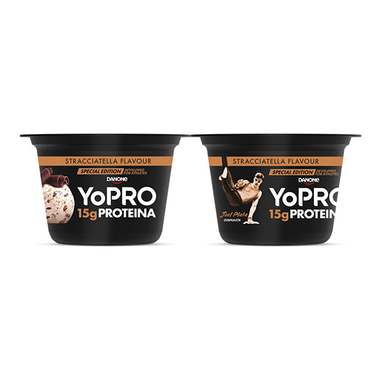 YOGUR PROTEINA STRACCITELLA YOPRO P2 160G/U