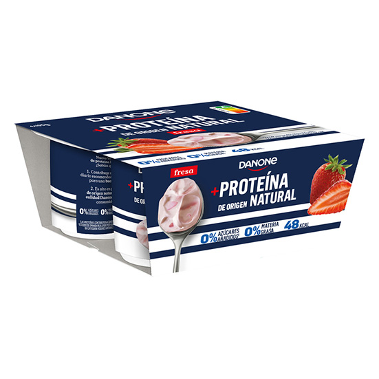 YOGUR PROTEINA FRESA DANONE P4 100G/U