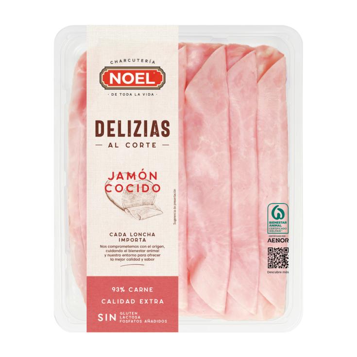 JAMÓN COCIDO EXTRA DELIZIAS NOEL 120G