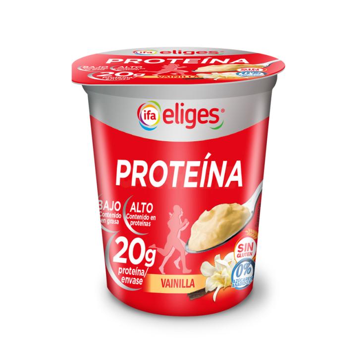 POSTRE LACTEO VAINILLA PROTEINA IFA ELIGES 200G