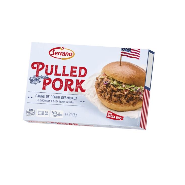 PULLED PORK SALSA BBQ SERRANO 250G