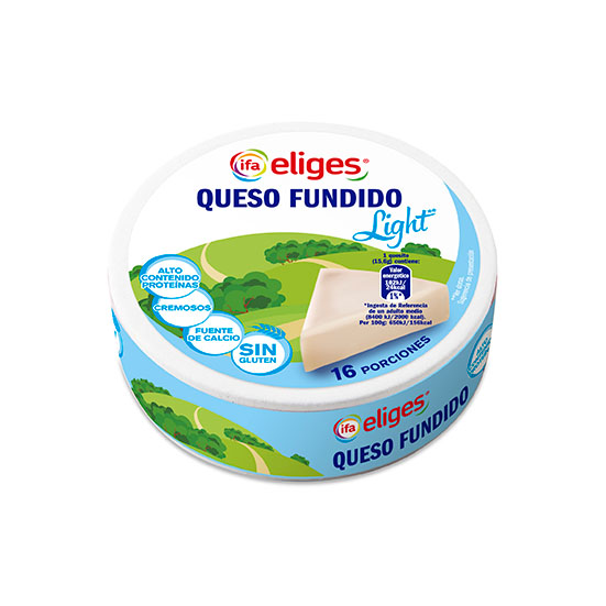 Queso fundido porción light Ifa eliges p16 250g