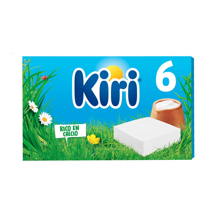 QUESO FUNDIDO PORCION KIRI 6U 108G