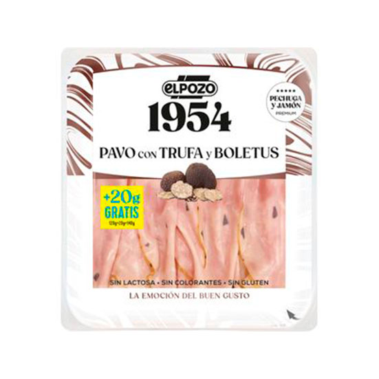 Pavo trufa boletus corte fresco Legado 150g