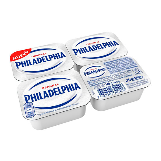 CREMA DE QUESO NATURAL PHILADELPHIA P4 35G/U