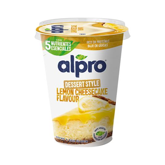 POSTRE VEGETAL LEMON CHEESECAKE ALPRO 400G