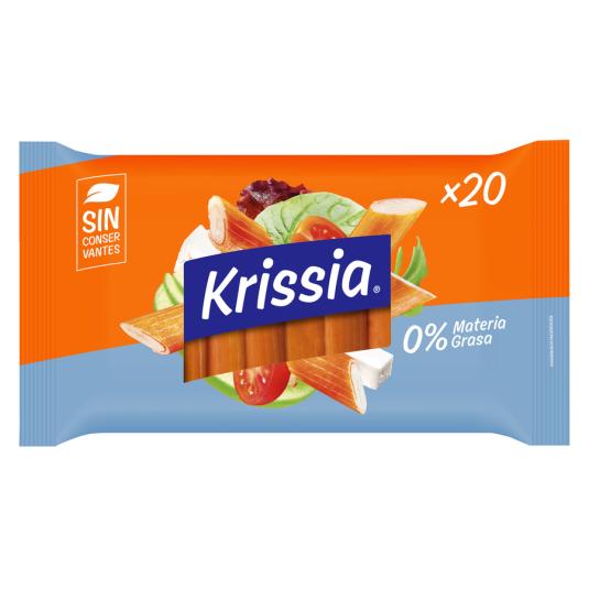 BARRITAS CANGREJO 0% KRISSIA P5X60G