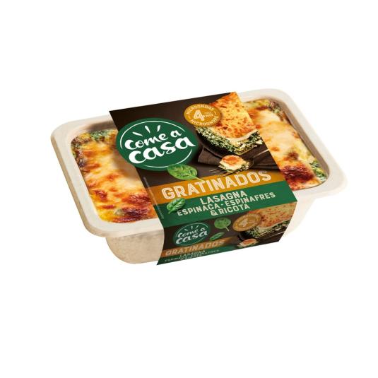 LASAÑA ESPINACA GRATINADA COME A CASA 350G