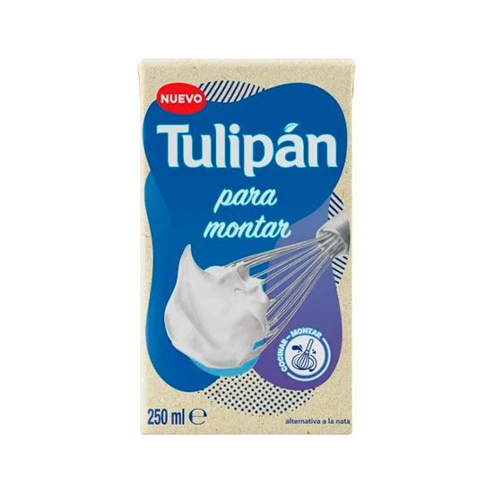 Nata vegetal para montar Tulipan 250ml