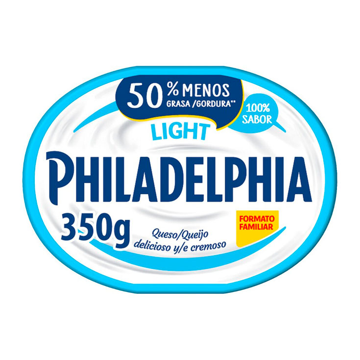CREMA DE QUESO LIGHT PHILADELPHIA 350G
