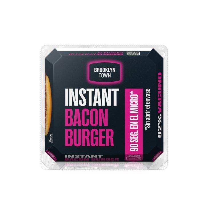 BACON BURGER INSTANT BROOKLYN TOWN 210G