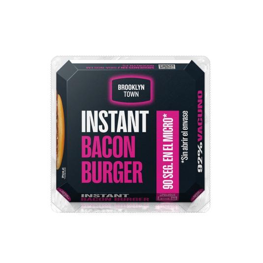BACON BURGER INSTANT BROOKLYN TOWN 210G